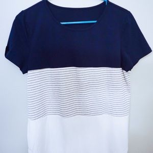 Navy top